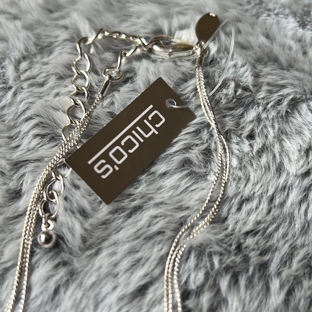 New Chico’s bead and chain necklace. - Picture 4 of 5